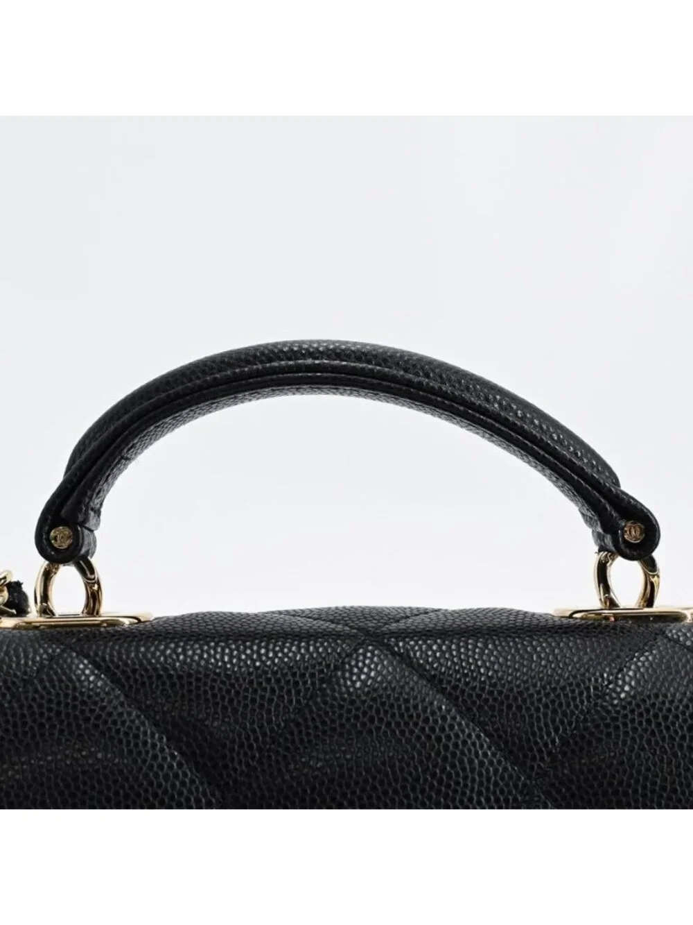Chanel Shoulder Bag Top Handle Mini Clutch